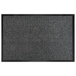 B&M Small Printed Magic Doormat - Grey Mottel