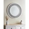B&M Grey Rope Mirror - Grey 1 B&M Grey Rope Mirror - Grey -Household Items Shop 380083 grey rope mirror