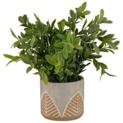 B&M Faux Plant In Leaf Pot