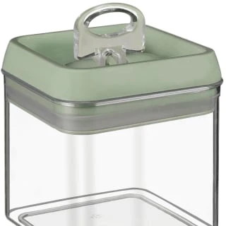 B&M Vacuum Storage Container 1L - Sage 4 B&M Vacuum Storage Container 1L - Sage - Image 2