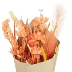 B&M Dried Flower Bunch - Red -Household Items Shop 380206 dried flower bunch orange 2