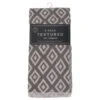 B&M Grey Textured Tea Towels 3pk -Household Items Shop 380238 3pk textured tea towels grey