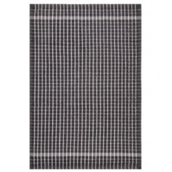 B&M Grey Check Tea Towels 3pk -Household Items Shop 380305 3pk check tea towels grey 4