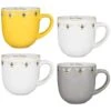 B&M Bee Happy Printed Mugs - 4pk 1 B&M Bee Happy Printed Mugs - 4pk -Household Items Shop 380506 4pk printed mugs bee happy 3