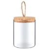B&M Natural Home Small Glass Jar With Cork Lid -Household Items Shop 380523 glass jar with cork lid small