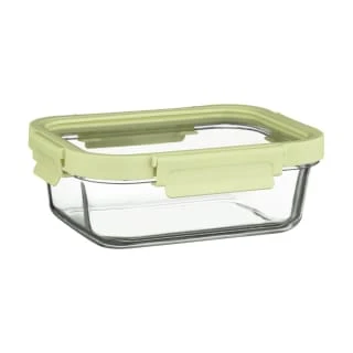 B&M Green Glass Food Container - Medium 3 B&M Green Glass Food Container - Medium