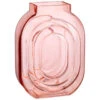 B&M Glass Vase - Blush -Household Items Shop 380674 glass vase blush