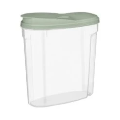 B&M Cereal Storage Container Set 2pk - Sage 11 B&M Cereal Storage Container Set 2pk - Sage -Household Items Shop 380752 cereal storage set 2 peice sage 7