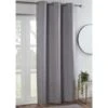 B&M Kent Woven Blackout Panel 54 X 86" - Grey -Household Items Shop 380879 kent blackout woven panel grey