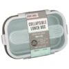 B&M Collapsible Lunch Box - Sage -Household Items Shop 383522 collapsible lunch box 2