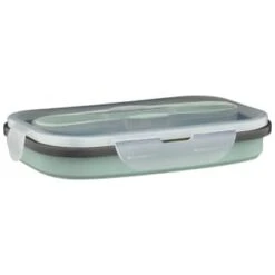 B&M Collapsible Lunch Box - Sage -Household Items Shop 383522 collapsible lunch box 7