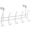 B&M 10 Ball Overdoor Hooks - Silver -Household Items Shop 383570 10 ball overdoor hooks silver