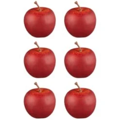 B&M Apple Decorations 6pk -Household Items Shop 387538 apples 2