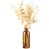 B&M Bleached Flowers In Amber Vase -Household Items Shop 387550 bleached arrangement in amber glass