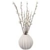 B&M Pussy Willow In White Vase -Household Items Shop 387576 pussy willow in white vase