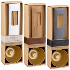 B&M Restore Incense Sticks & Holder - Sandalwood, Cedar, Cardamom 7 B&M Restore Incense Sticks & Holder - Sandalwood, Cedar, Cardamom -Household Items Shop 387610 387611 387613 incense sticks and holder group 1