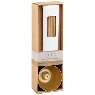 B&M Escape Incense Sticks & Holder - Mandarin, Lemon, Pink Grapefruit 3 B&M Escape Incense Sticks & Holder - Mandarin, Lemon, Pink Grapefruit