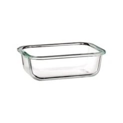 B&M Small Eco Glass Clip Lock Food Container -Household Items Shop 388507 small glass clip lock food container 3