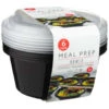 B&M Stackable Meal Prep Bowls 6pk -Household Items Shop 388510 meal prep bowls 6pk
