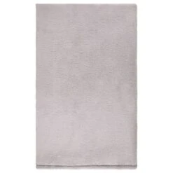 B&M Cosy At Home Silver Teddy Throw -Household Items Shop 388657 teddy throw silver 2