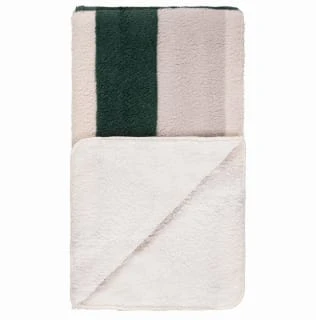 B&M Highland Green Check Sherpa Doublesided Throw 4 B&M Highland Green Check Sherpa Doublesided Throw - Image 2
