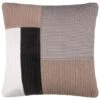 B&M Lennon Mono Velvet Cushion -Household Items Shop 388803 lennon velvet cushion mono