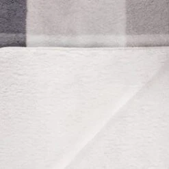 B&M Highland Mono Check Sherpa Doublesided Throw 9 B&M Highland Mono Check Sherpa Doublesided Throw -Household Items Shop 388811 highland check sherpa throw 3