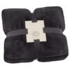 B&M Aspen Throw - Black -Household Items Shop 388818 aspen throw black 4