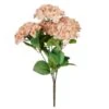 B&M Hydrangea Artificial Flower Bunch - Mink -Household Items Shop 389095 hydrangea bunche pink