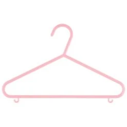 B&M Children's Hangers 10pk - Pastel -Household Items Shop 389289 home organisation co 10pk childrens hangers girl 5