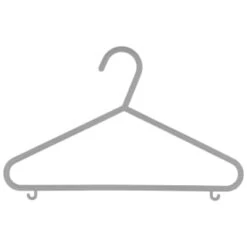 B&M Children's Hangers 10pk - Pastel -Household Items Shop 389289 home organisation co 10pk childrens hangers girl 6