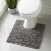 B&M Signature Noodle Pedestal Mat - Grey -Household Items Shop 389580 signature ped mat grey