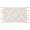 B&M Diamond Flatweave Bath Mat - Cream -Household Items Shop 389627 mink diamond flatweave bathmat cream