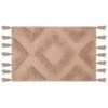 B&M Diamond Flatweave Bath Mat - Mink -Household Items Shop 389628 mink diamond flatweave bathmat
