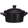 B&M Casserole Dish With Lid - Matte Black -Household Items Shop 390145 urban paradise mini casserole dish black