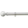 B&M Shiny Nickle Gem Curtain Pole 120 - 220cm 1 B&M Shiny Nickle Gem Curtain Pole 120 - 220cm -Household Items Shop 390203 390206 shiny nickle gem curtain pole 1