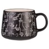 B&M Face Print Mug - Black -Household Items Shop 390329 face print mugs black