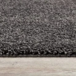 B&M Buddy Plain Shaggy Grey Runner Doormat -Household Items Shop 392183 buddy plain shaggy runner 50 x 150cm grey