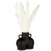 B&M Cream Pampas In Bum Vase -Household Items Shop 392628 cream pampas in bum vase