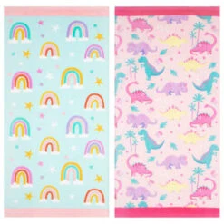 B&M Children's Beach Towel - Dinosaur -Household Items Shop 393914 childrens beach towel group 2