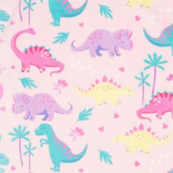 B&M Children's Beach Towel - Dinosaur -Household Items Shop 393914 childrens beach towel pink dinosaur 3