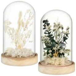 B&M Floral Decoration In Glass - Green 5 B&M Floral Decoration In Glass - Green -Household Items Shop 394343 floral decoration in glass group