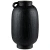 B&M Black Ceramic Vase -Household Items Shop 394352 alpha fashion