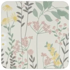 B&M Floral Placemat & Coaster Set 8pc -Household Items Shop 394455 floral placemat and coaster set 8pc 3