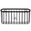 B&M Black Suction Wire Basket -Household Items Shop 394587 wire suction basket
