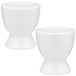 B&M Ceramic Egg Cups 2pk -Household Items Shop 394615 pack of 2 ceramics egg cups 2