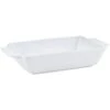B&M White Rectangular Roaster 1 B&M White Rectangular Roaster -Household Items Shop 394625 white rectangular roaster 2