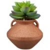 B&M Small Succulent Vase - Orange 1 B&M Small Succulent Vase - Orange -Household Items Shop 394662 small vase succulent orange