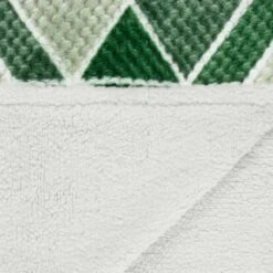 B&M Simply Geo Waffle Throw - Green 10 B&M Simply Geo Waffle Throw - Green -Household Items Shop 394920 simply geo waffle throw green 4