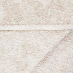 B&M Simply Two Tone Teddy Throw - Natural -Household Items Shop 394924 simply two tone teddy throw natural 4